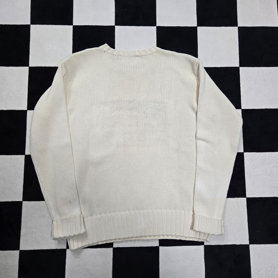 M 폴로랄프로렌 성조기니트 아이보리 상품이미지6