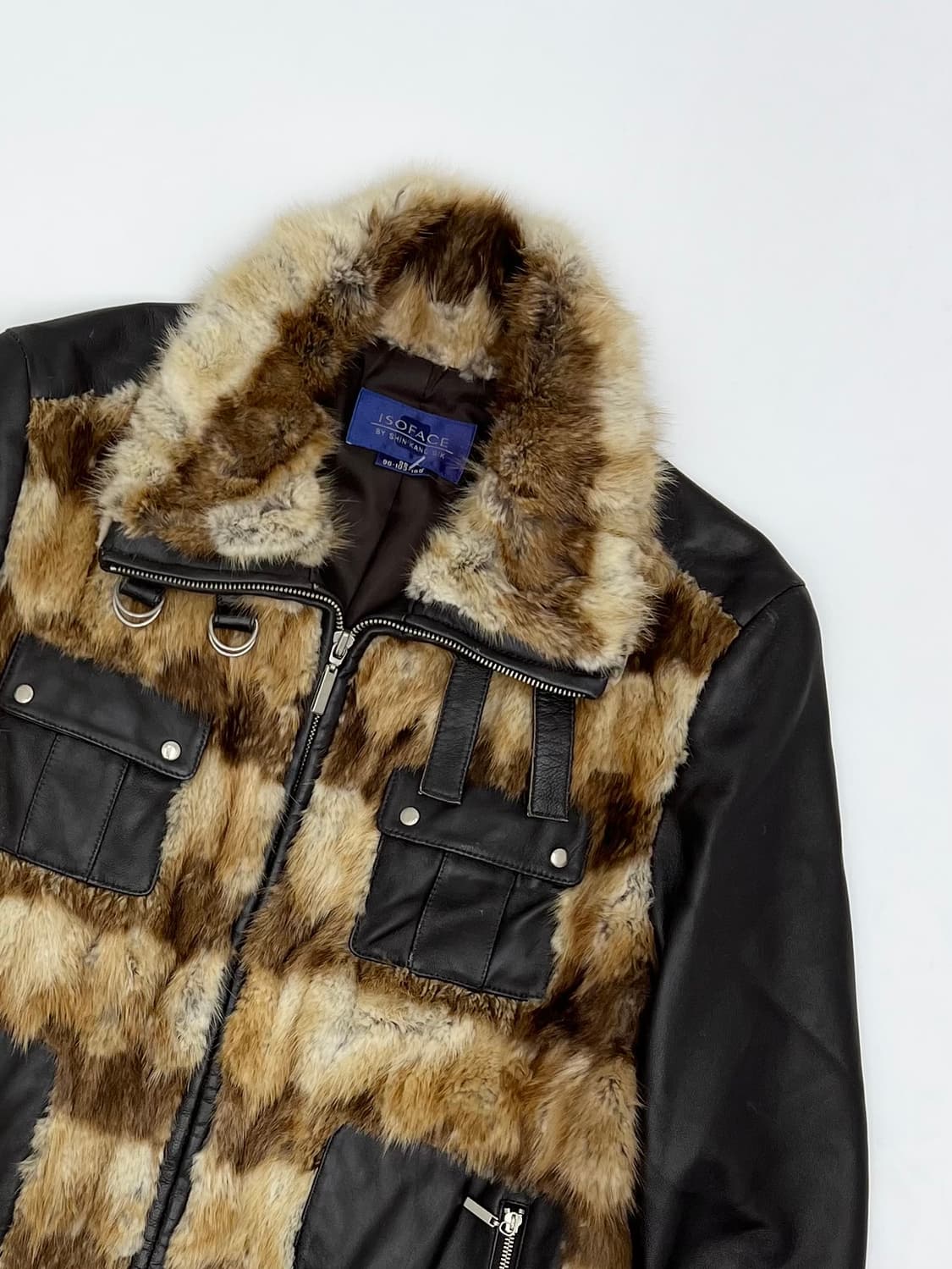 빈티지 램스킨 퍼 자켓 상품이미지2