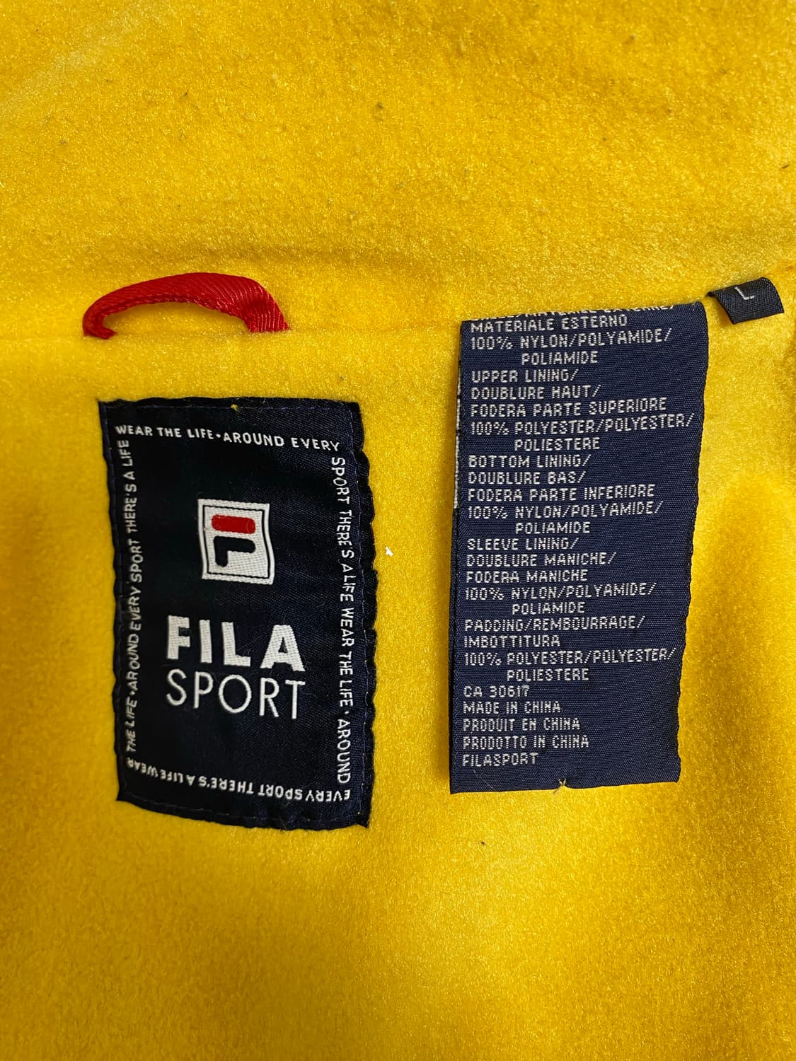 1993년 FILA SPORT DOWN HILL JUMPER OG 상품이미지10