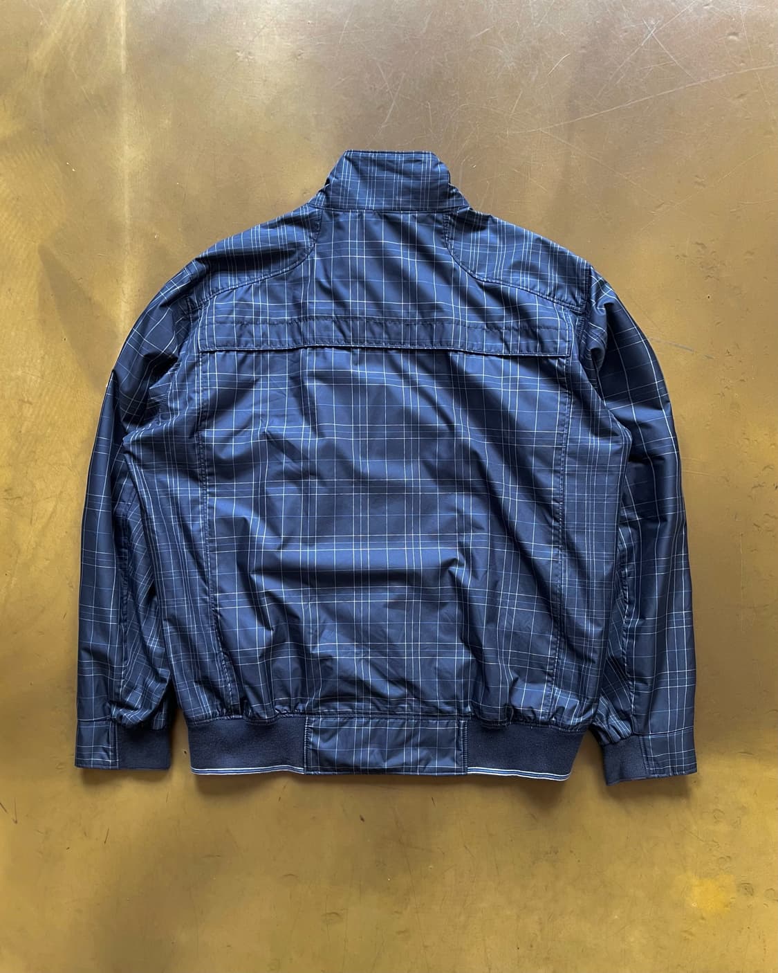 Hugo Boss Navy Check Pattern Blouson JK 상품이미지10