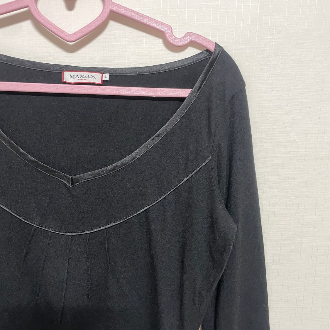 Max&co 핀턱 탑 상품이미지2