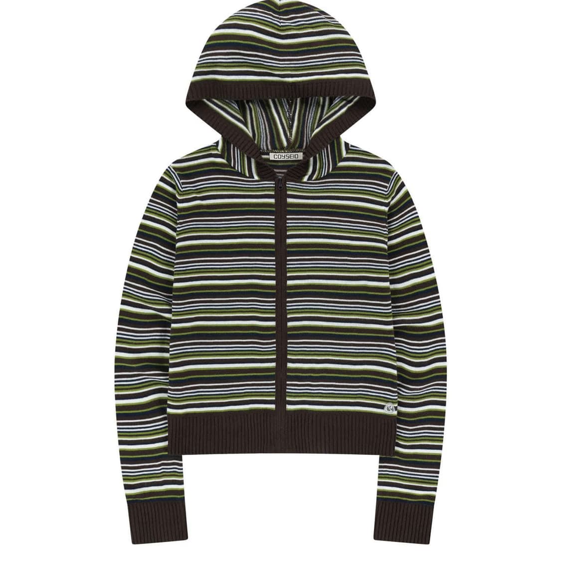 코이세이오 니트 집업 상품이미지1