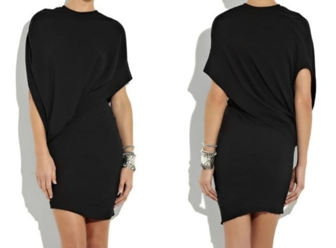 정품) 알렉산더왕 블랙 바디콘 니트 원피스  상품이미지2