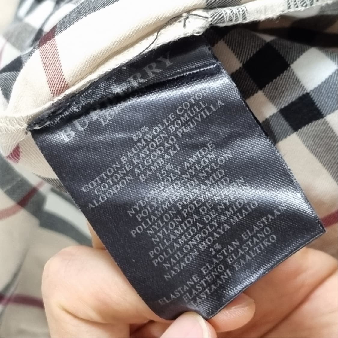 ( L ) 버버리 클래식 노바체크 셔츠 상품이미지5