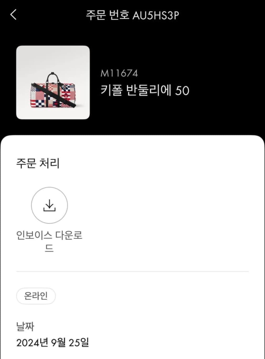 루이비통 아메리카 컬렉션 키폴 50 국내판 상품이미지5