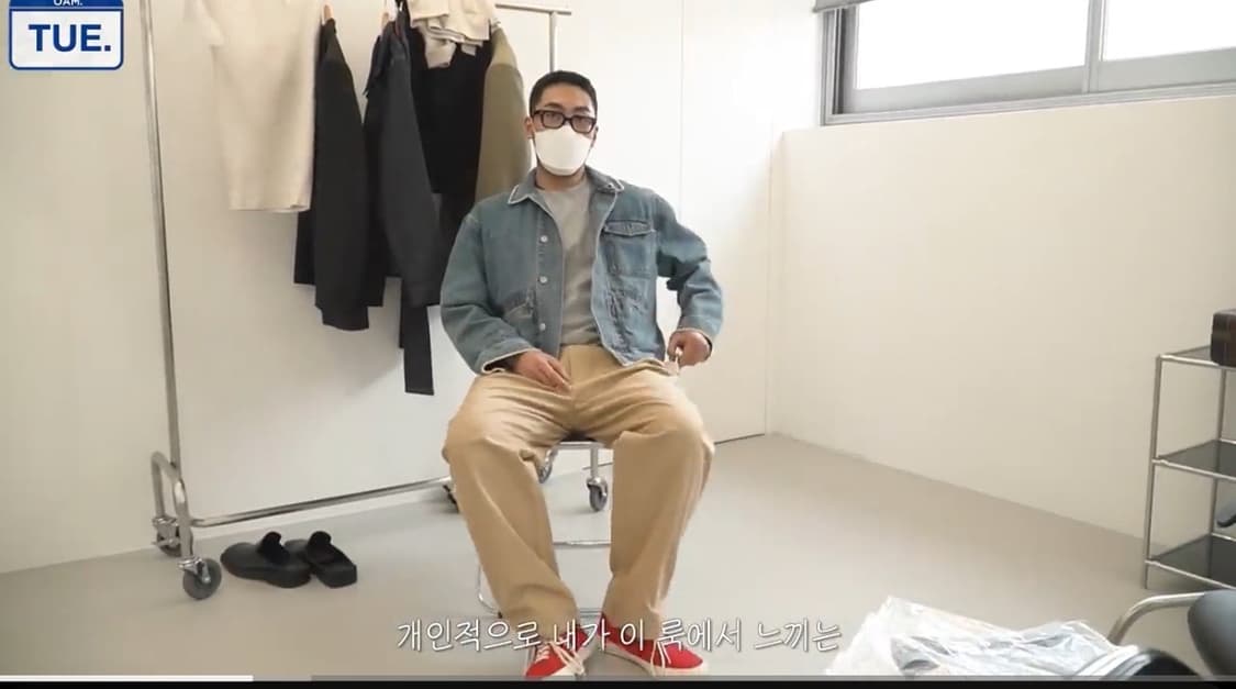 앤더슨벨 청자켓 L  bts 뷔  핏더사이즈 상품이미지6