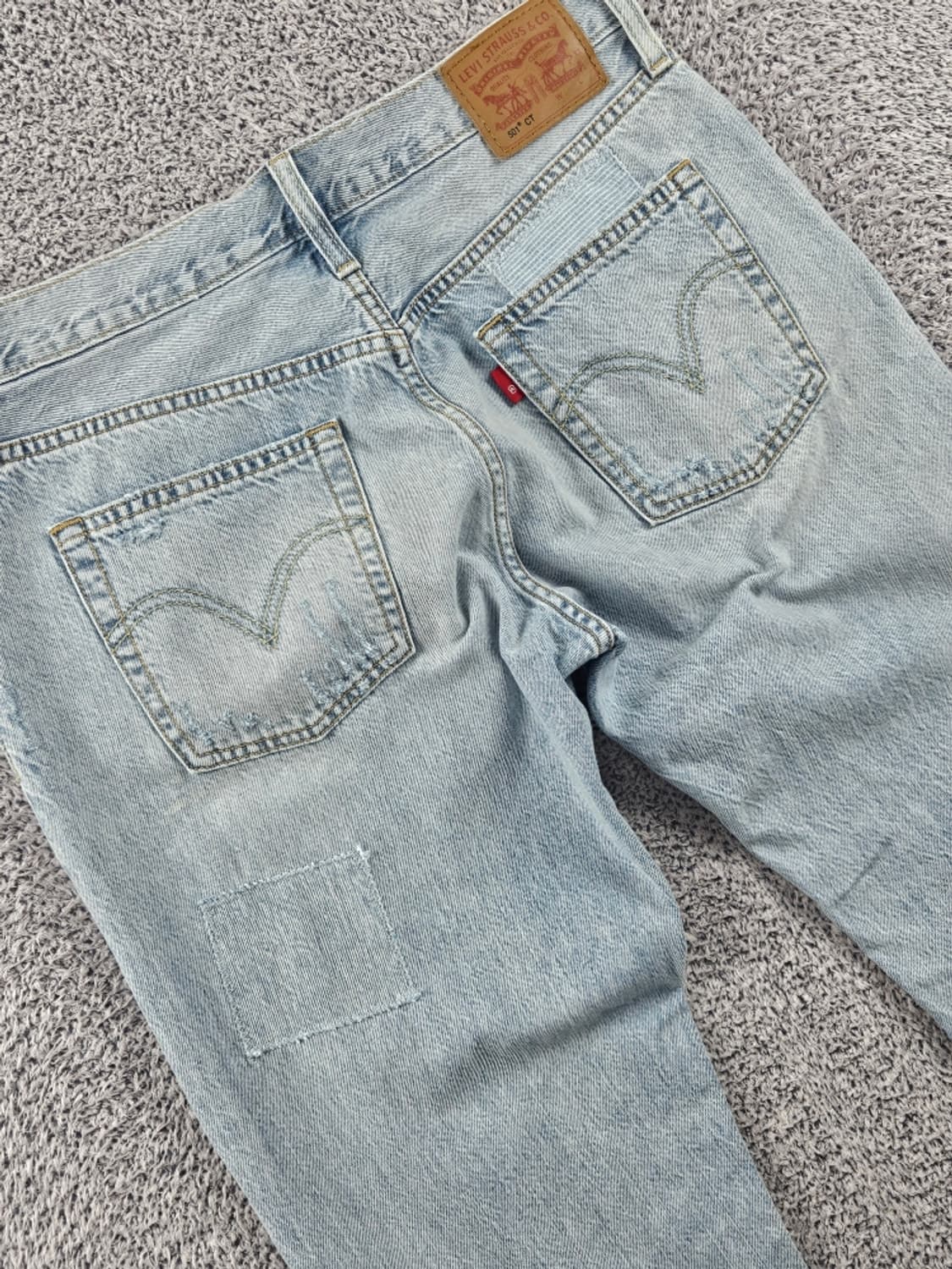 리바이스 501 라이트 데님 진 팬츠 ( 27X34 ) / 10871 상품이미지9