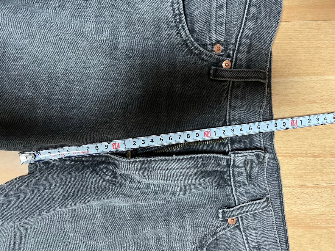 리바이스 555 96 릴렉스 스트레이트진 그레이 28/32 상품이미지6