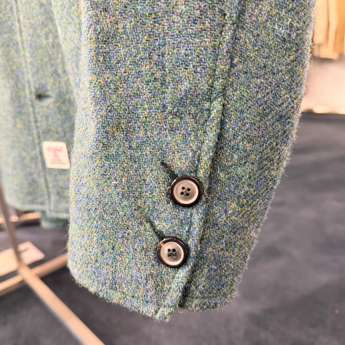 [M] 쿠어 해리스트위드 오바사이즈 자켓 상품이미지4