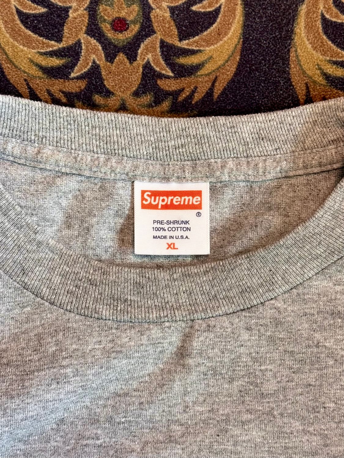 2009 올드 슈프림 아나키 코인 티셔츠 상품이미지3