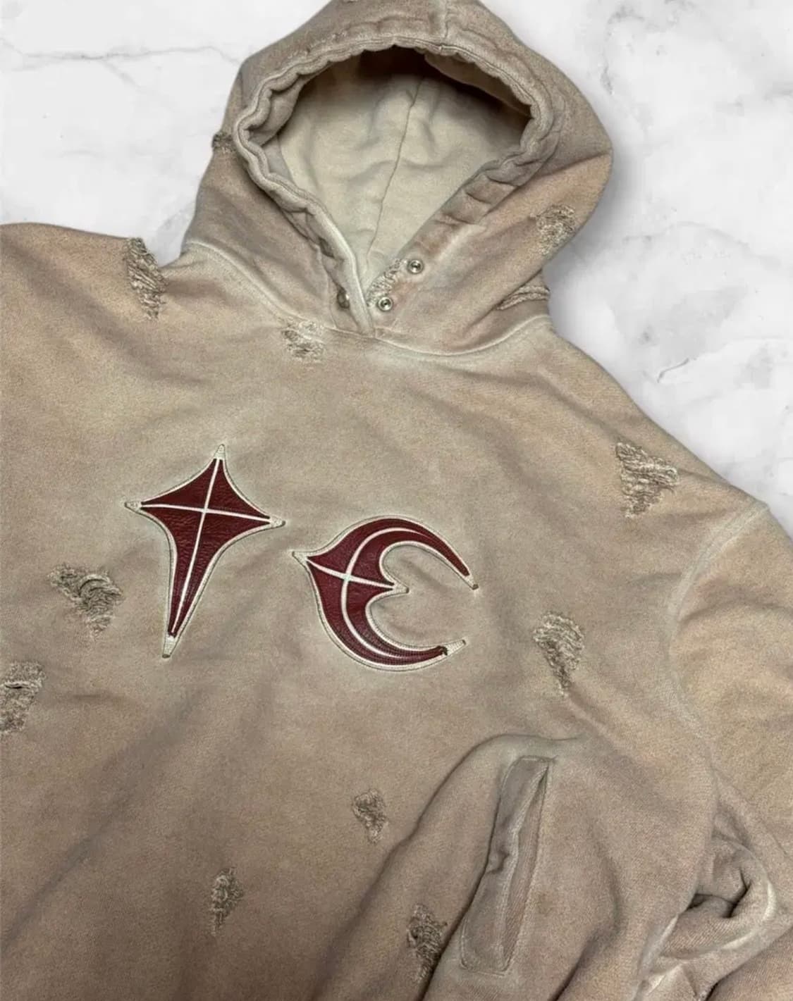 떠그클럽 락 후드 데저트 후드티 상품이미지2