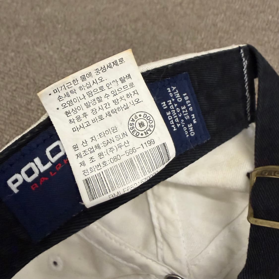 90‘s polo sport 폴로 스포츠 볼캡  상품이미지5