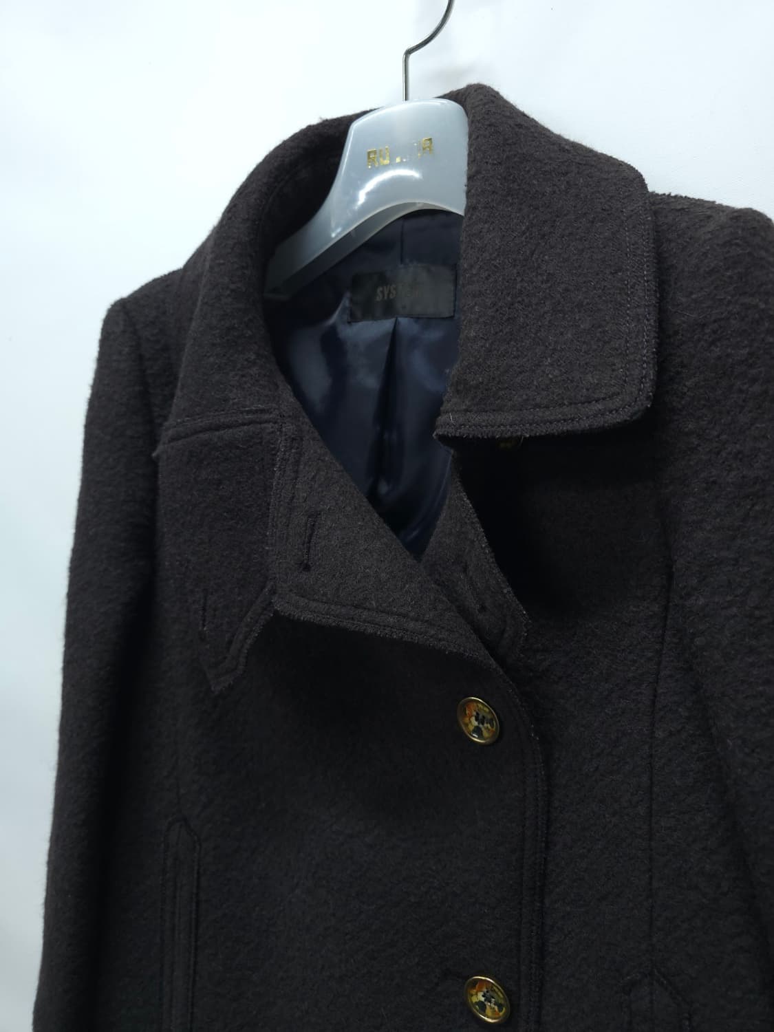 시스템(SYSTEM) 모직 더블 코트 (여성55~55반) 상품이미지4