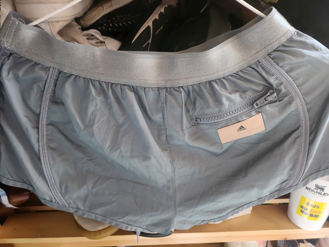 여성 숏팬츠 빈티지 반바지 그레이 아디다스 맥카트니 노스페이스 아틀리트
 상품이미지3