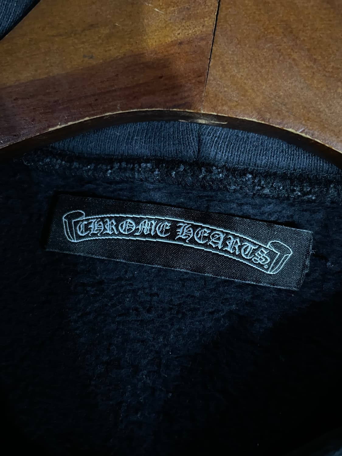 Chrome Hearts 크롬하츠 크로스 레더 후드집업 상품이미지4