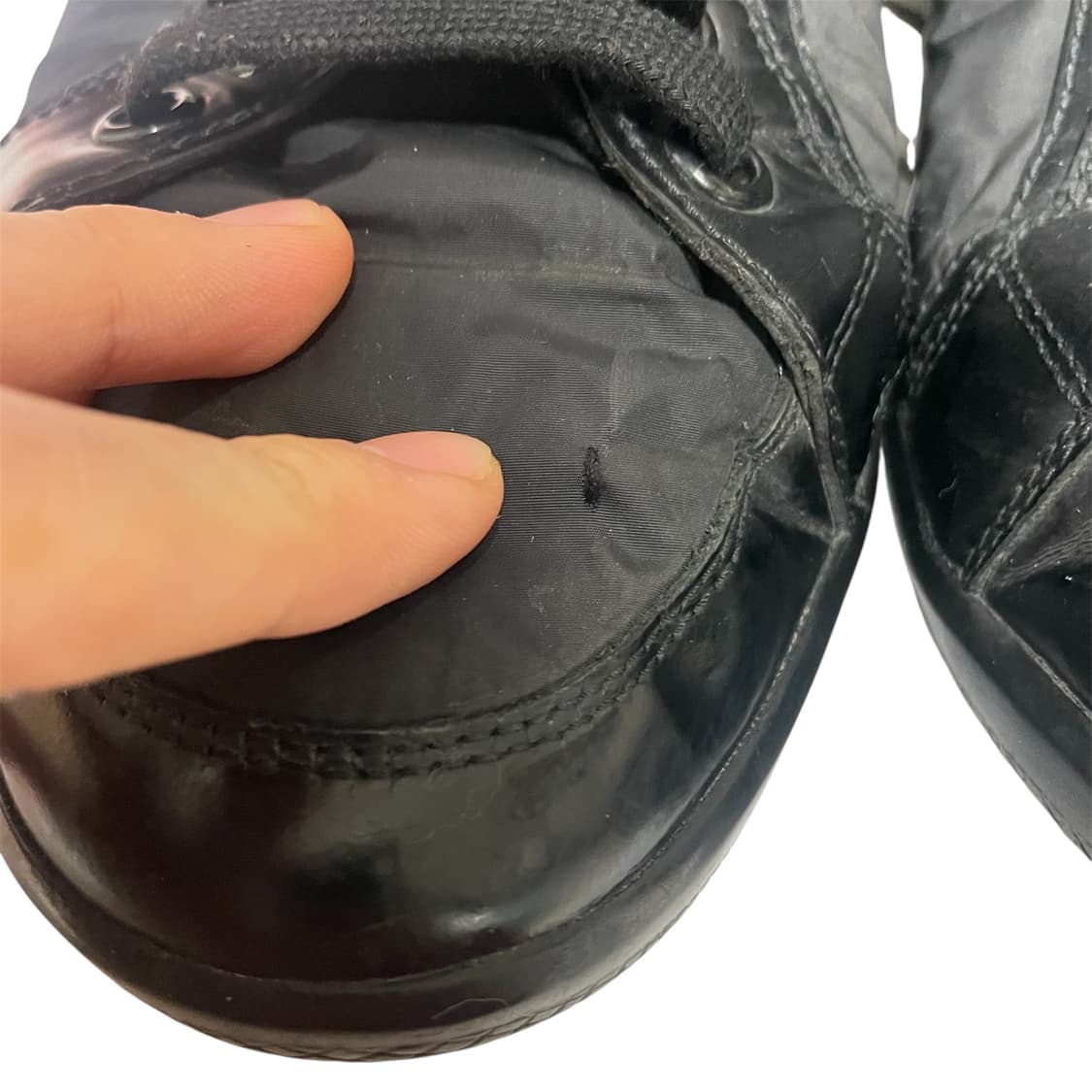 285) 프라다 스포츠 레더 나일론 스니커즈 신발 상품이미지4