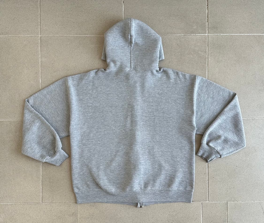 90s 빈티지 러셀 후드집업 그레이 L USA 상품이미지2