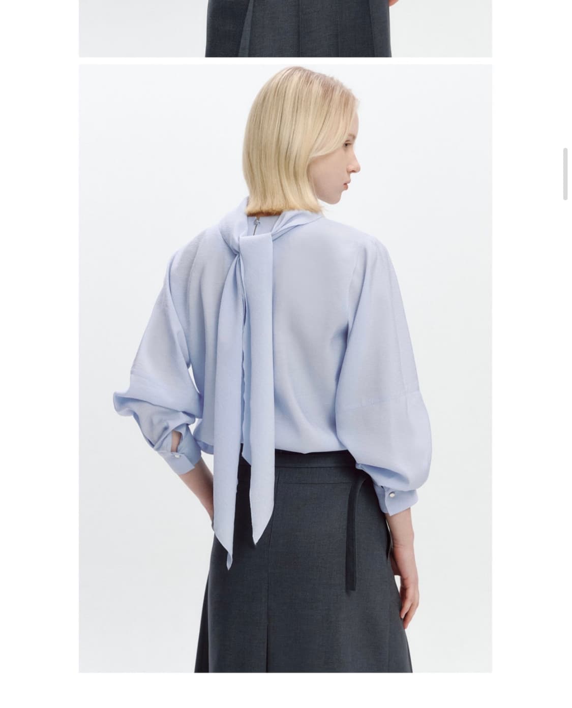 그레이데시온 타이 블라우스 (하객룩) 상품이미지6