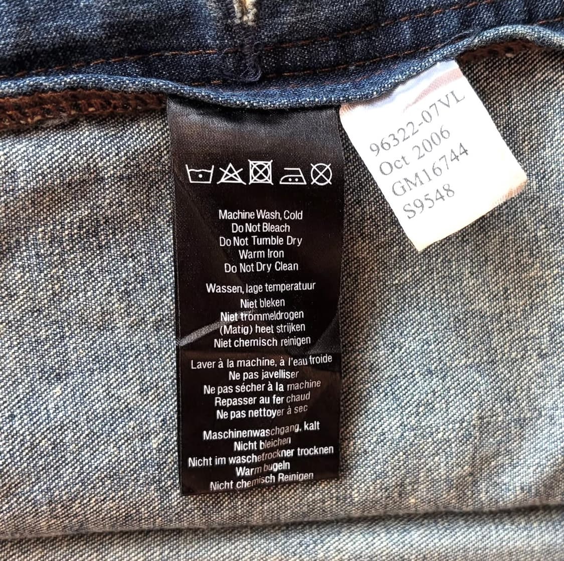 할리데이비슨 데님 자켓 상품이미지7