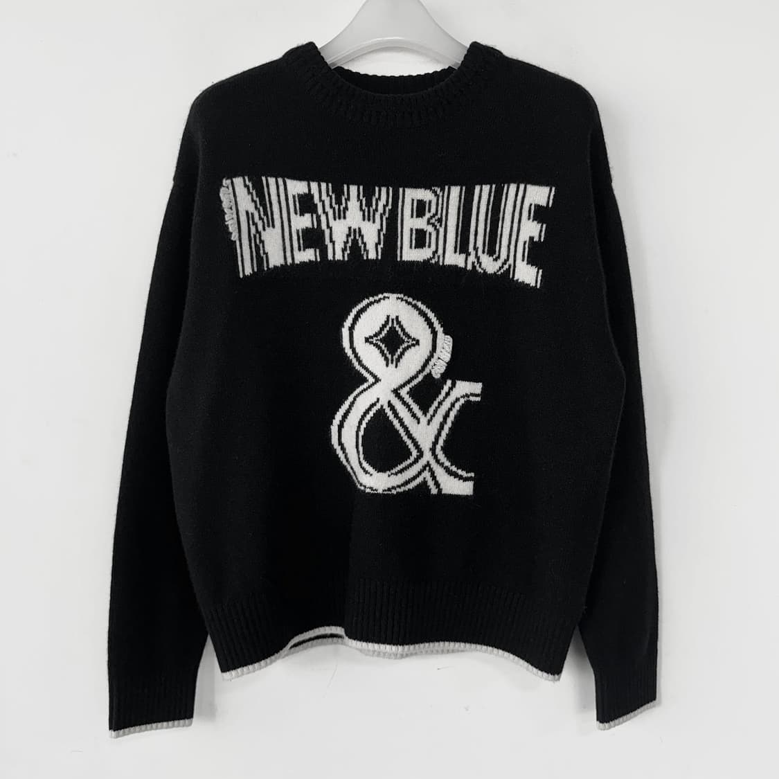 SJYP 23 뉴 블루 울 니트 탑 상품이미지2