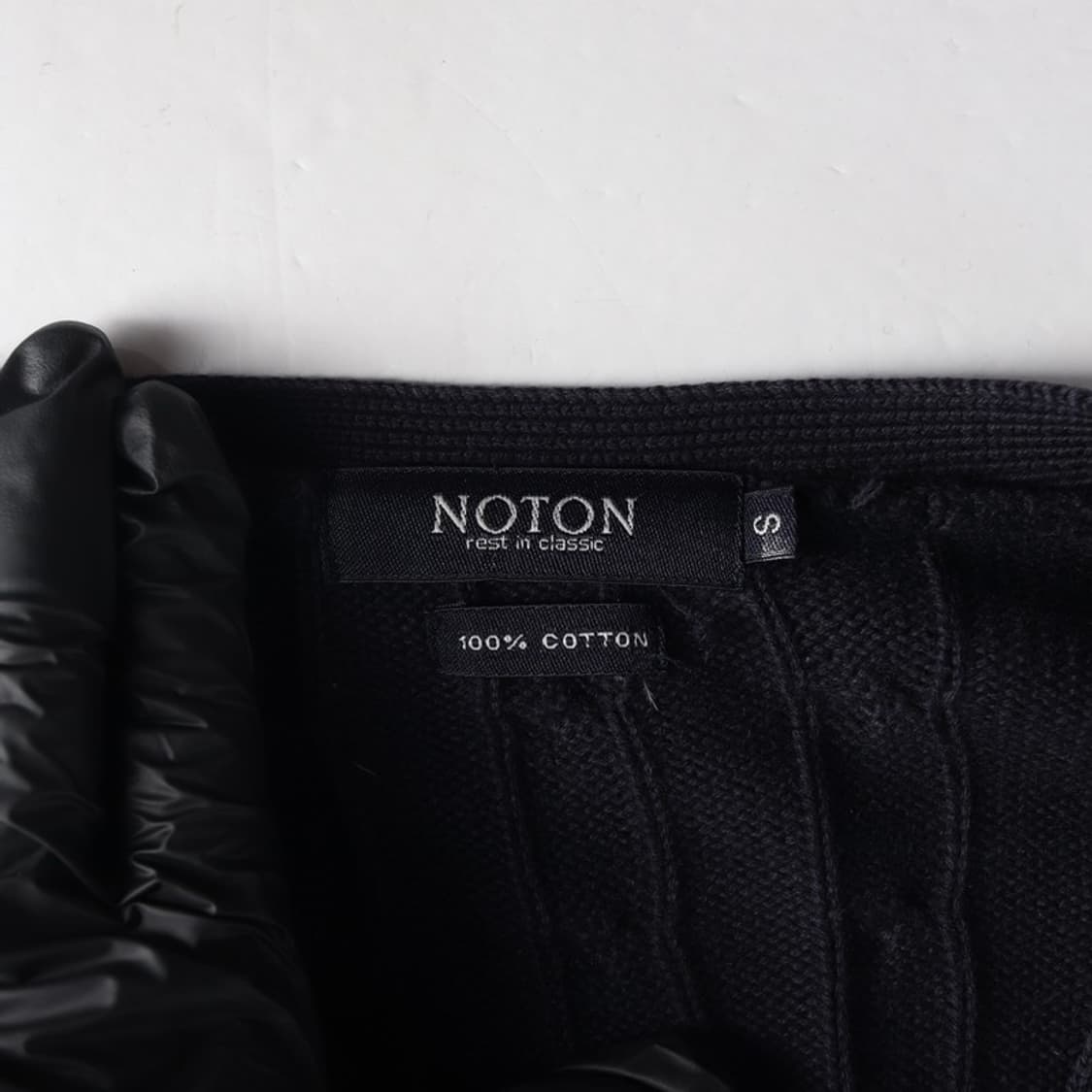 NOTON 빈티지 꽈배기 가디건 S 상품이미지6