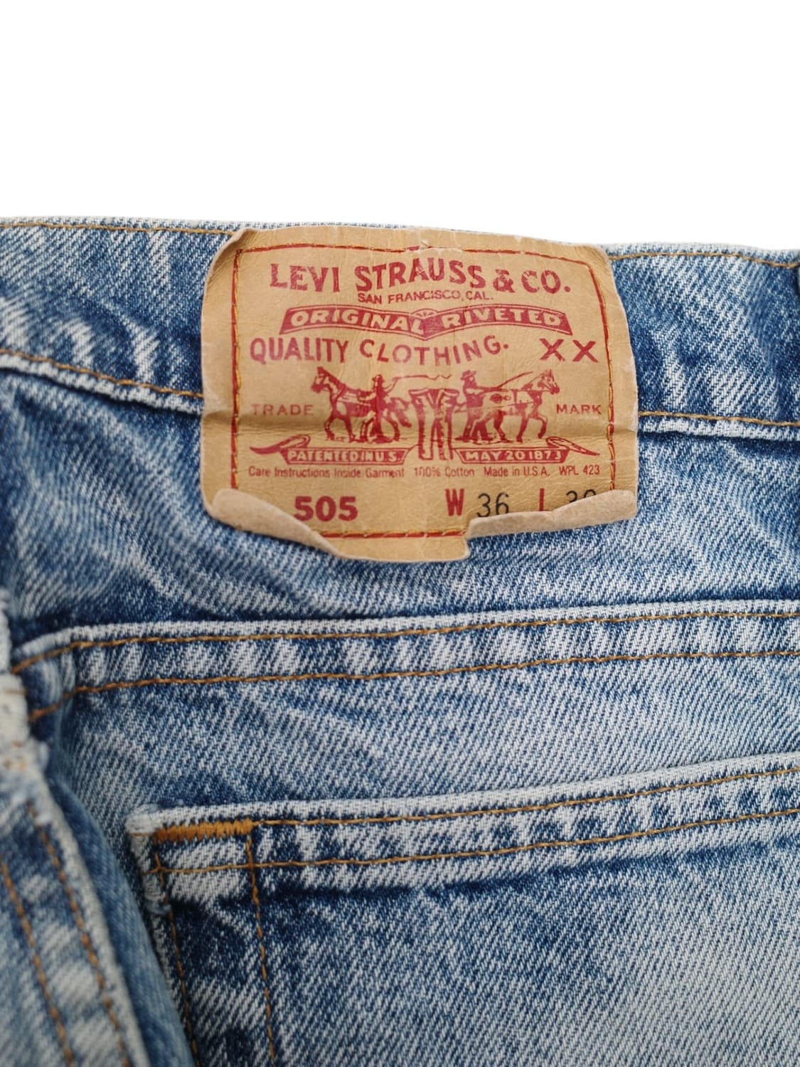 36)90‘s 빈티지 리바이스 505 상품이미지8