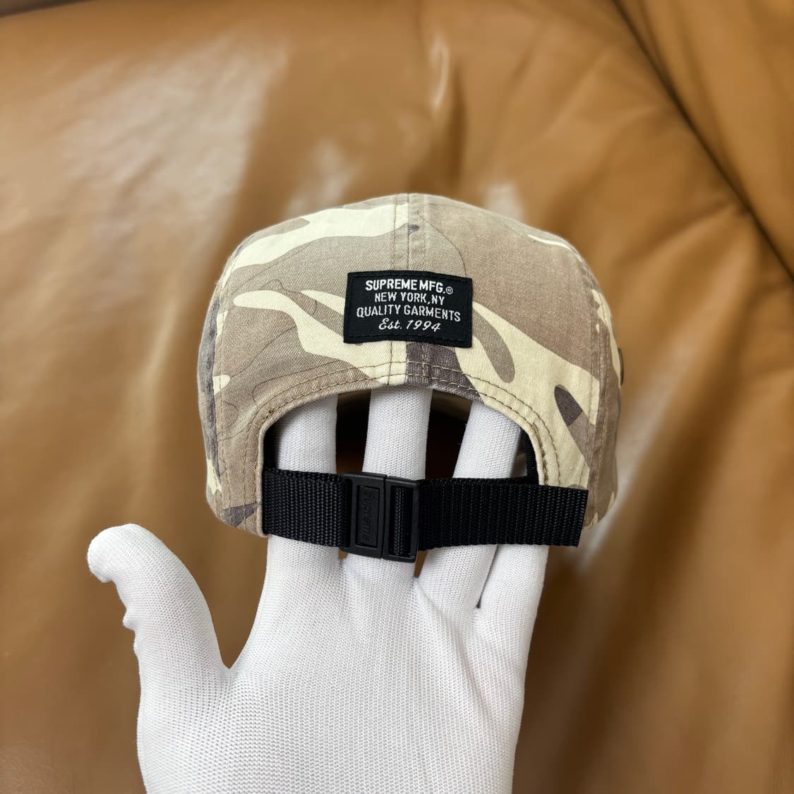 슈프림 캠프캡 모자 박스로고 23ss 밀리터리 카모 스톤 상품이미지8