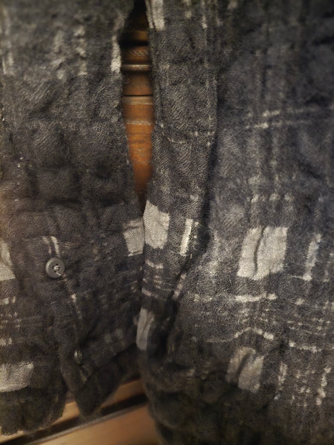 트랜짓 transit 울혼합 자켓셔츠 L사이즈입니다. 상품이미지2