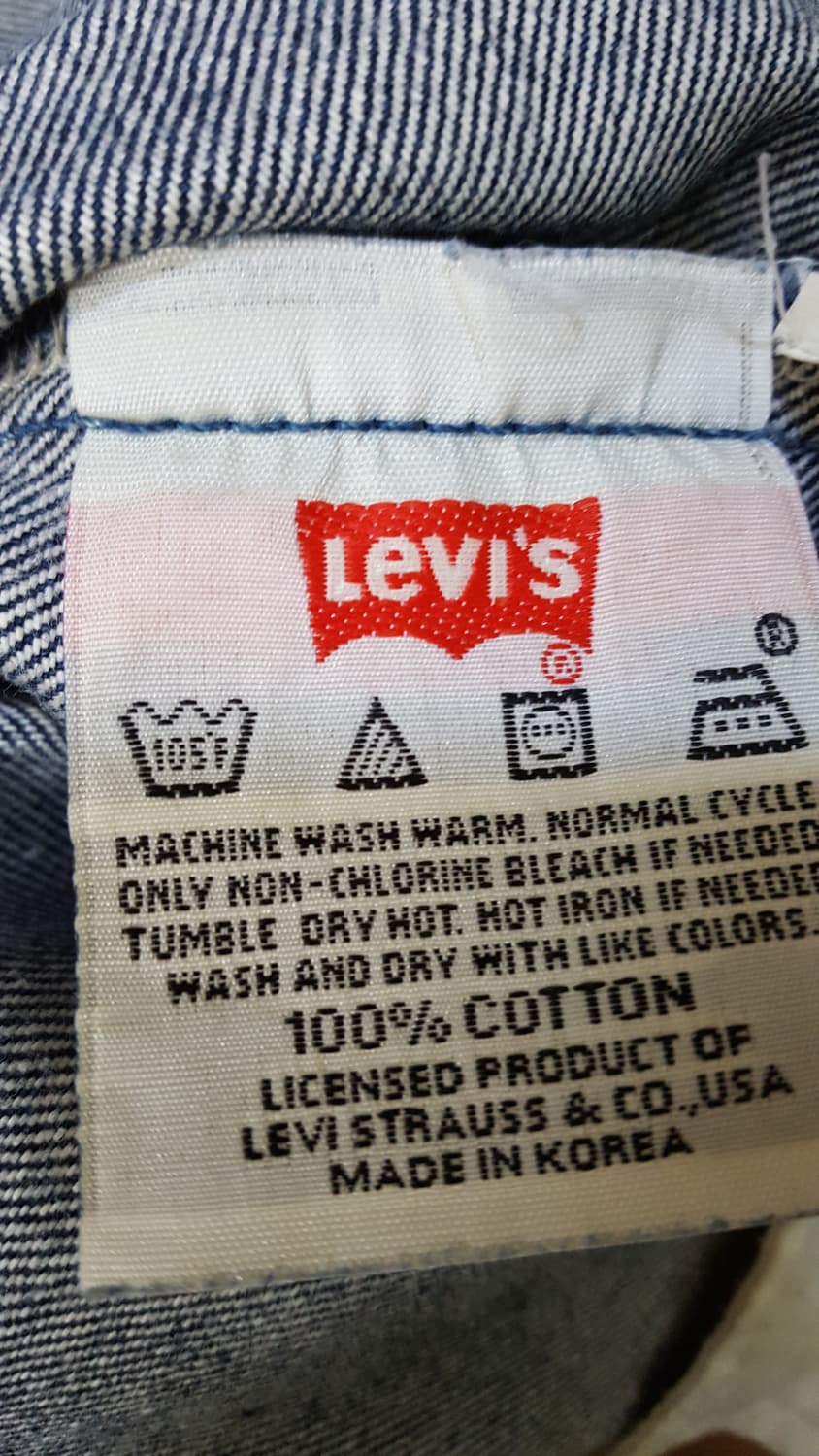 리바이스 501 진청 상품이미지3