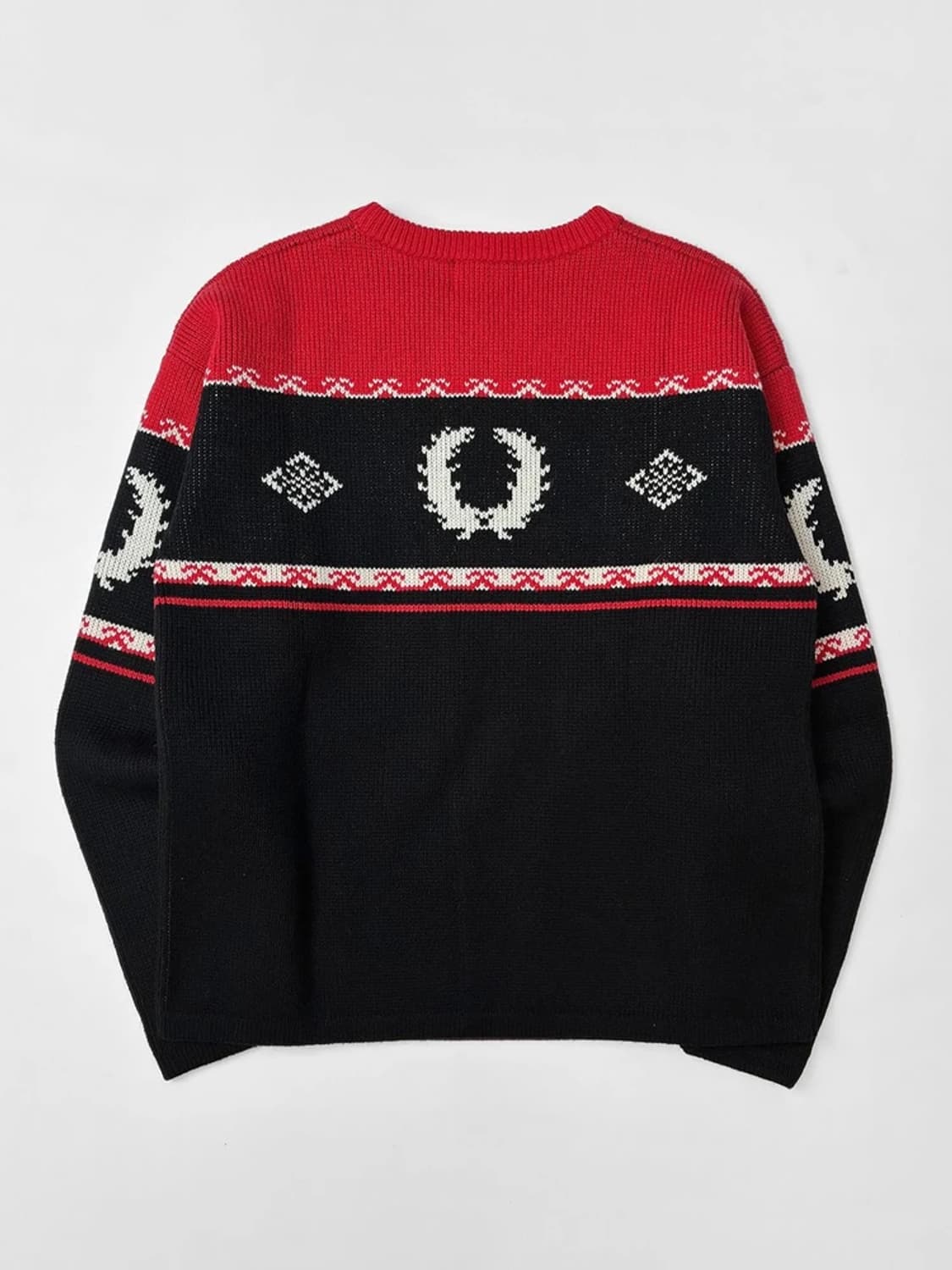 프레드페리 x REISSUES 21FW 메리노 울 스웨터 PN5194 상품이미지5