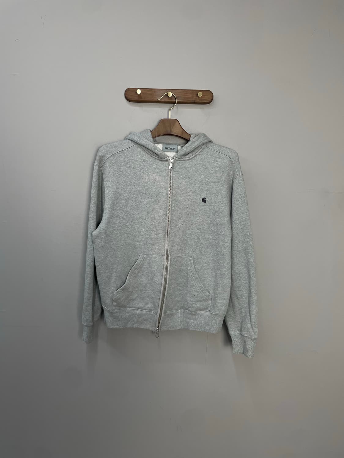 칼하트 그레이 후드집업 H1991 상품이미지2