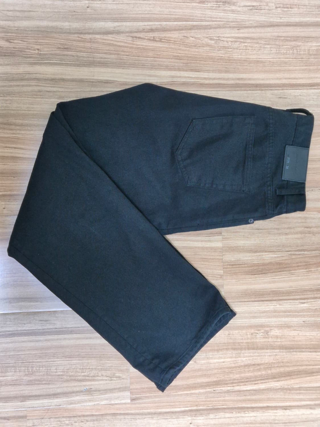 브랜디드 / 와이드 스트레이트 블랙진 / 30 상품이미지1