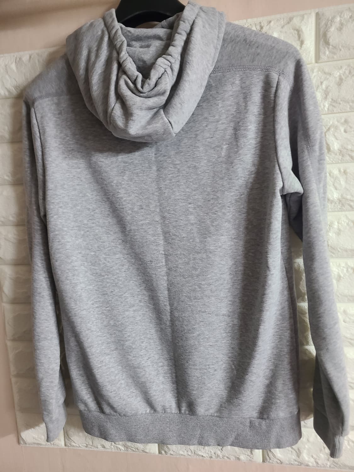 아디다스 회색 후드티(m) 상품이미지5