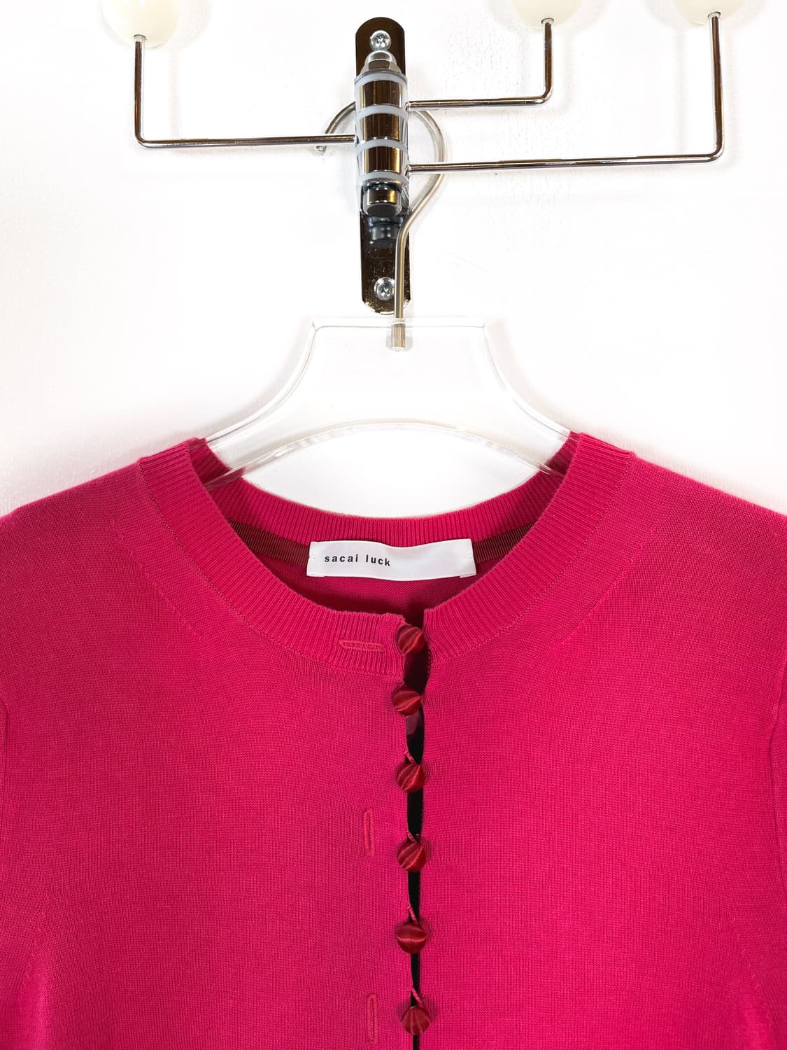 사카이 럭 멀티버튼 레이어드 가디건 상품이미지6