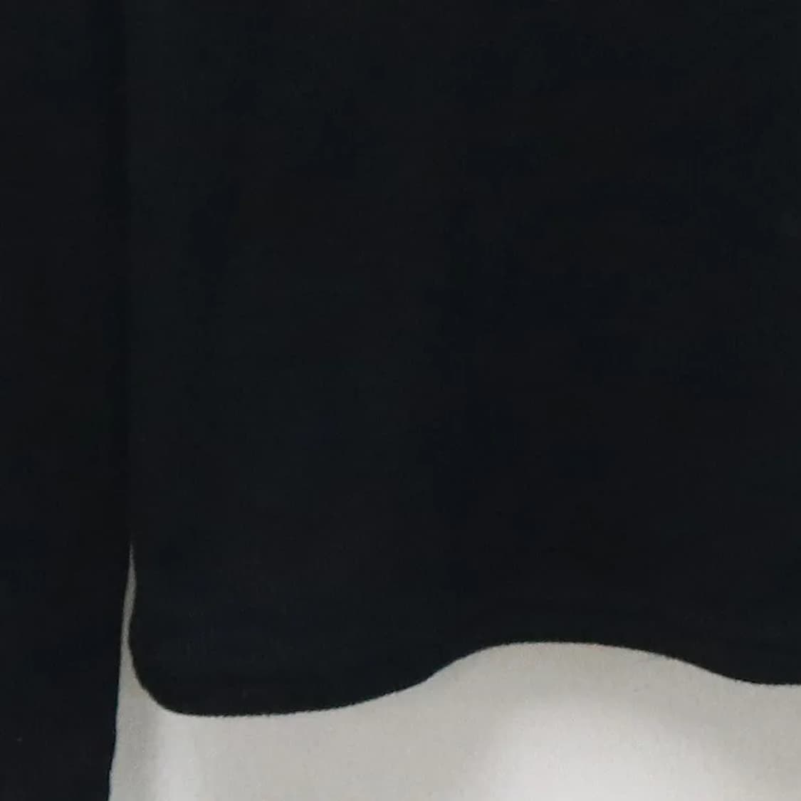 블랙 골지 트임 긴팔 티셔츠 61162 상품이미지4