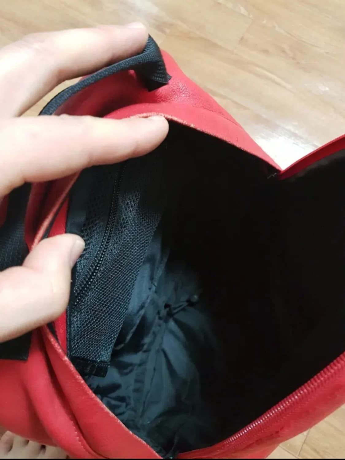 Supreme x The North Face 레더 데이백팩17FW 상품이미지7