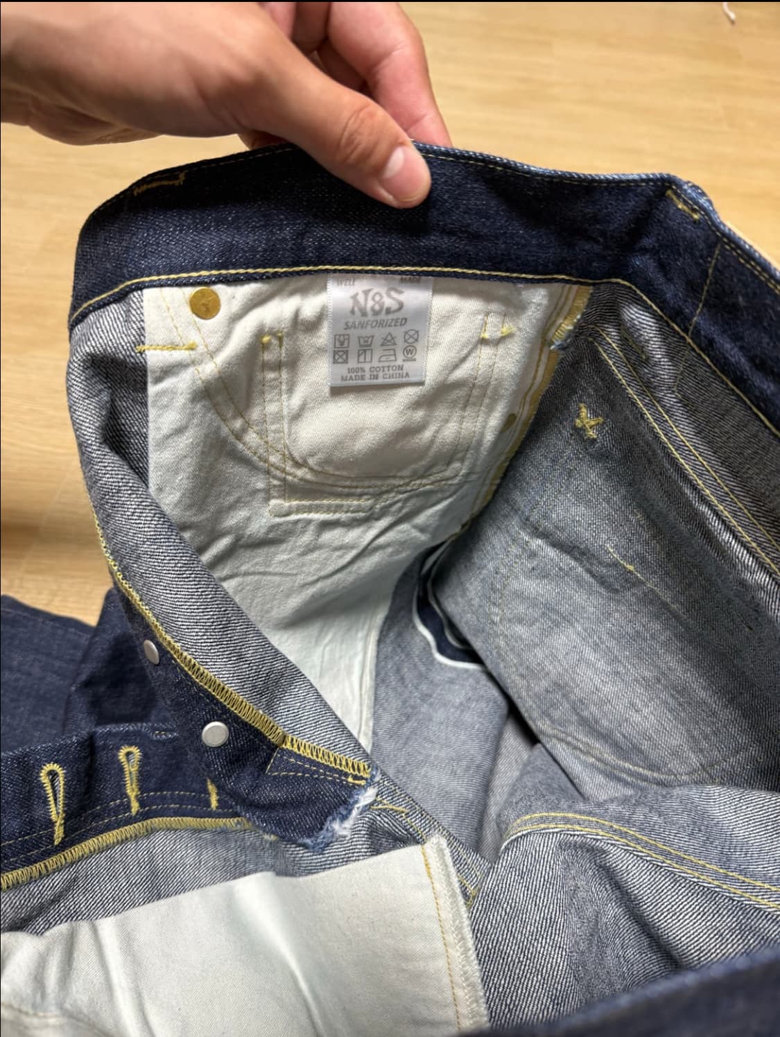 브론슨 논스탁 WW2 Lot S101B cowboys jeans 상품이미지5