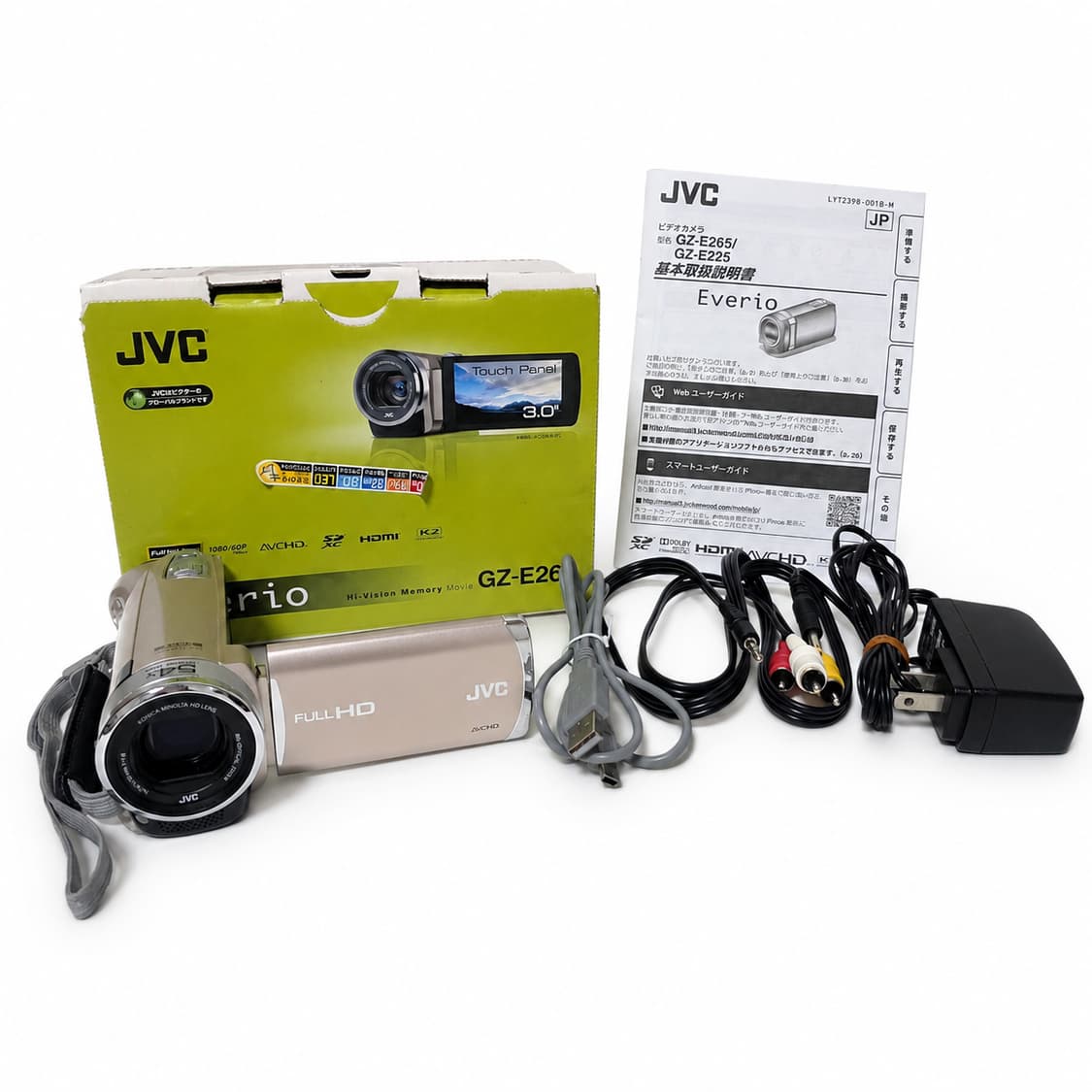 JVC GZ-E265/로즈골드/카리나캠코더/작례포함 상품이미지1