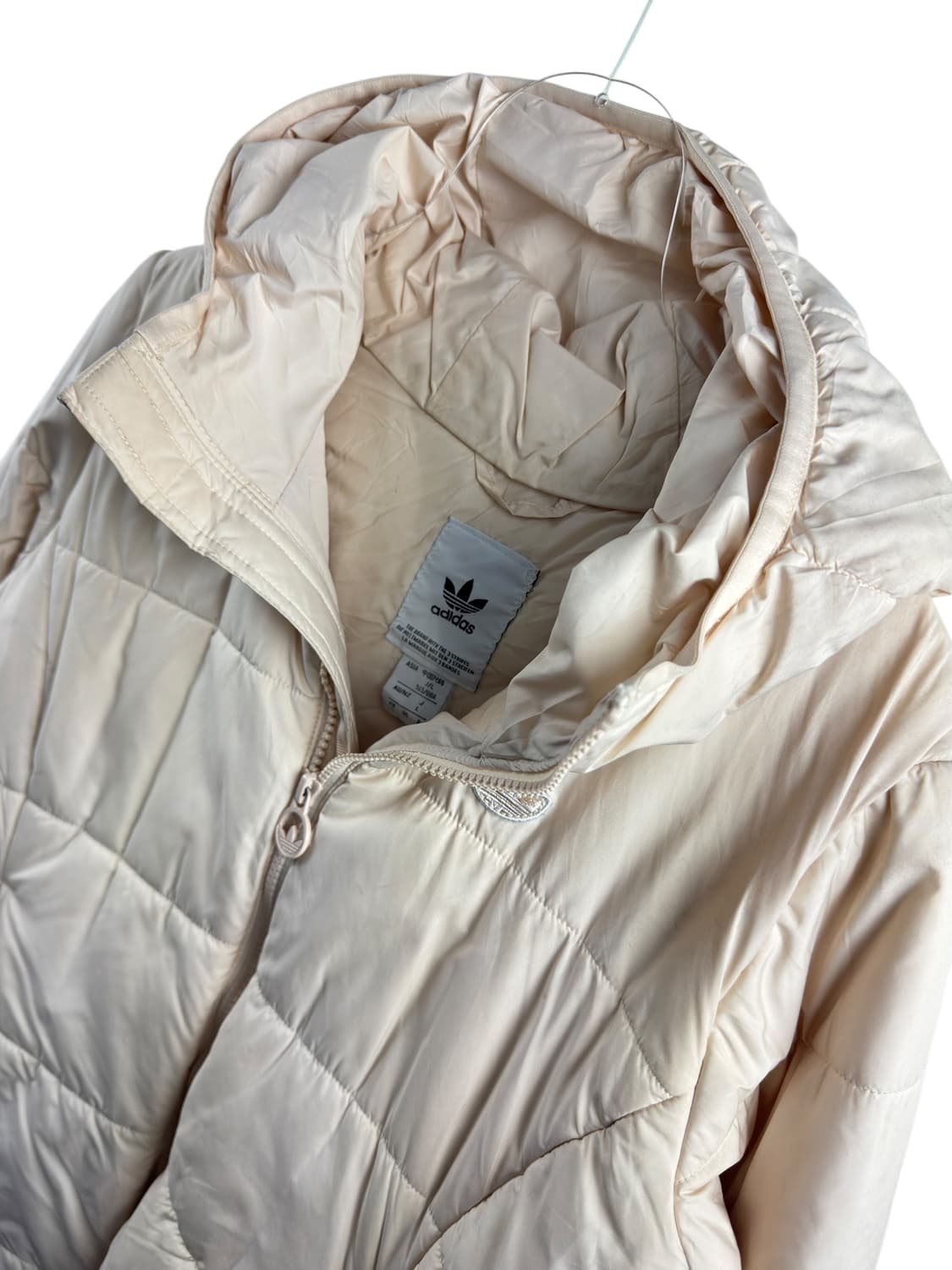 아디다스 베이지 화이트 패딩1487 상품이미지3