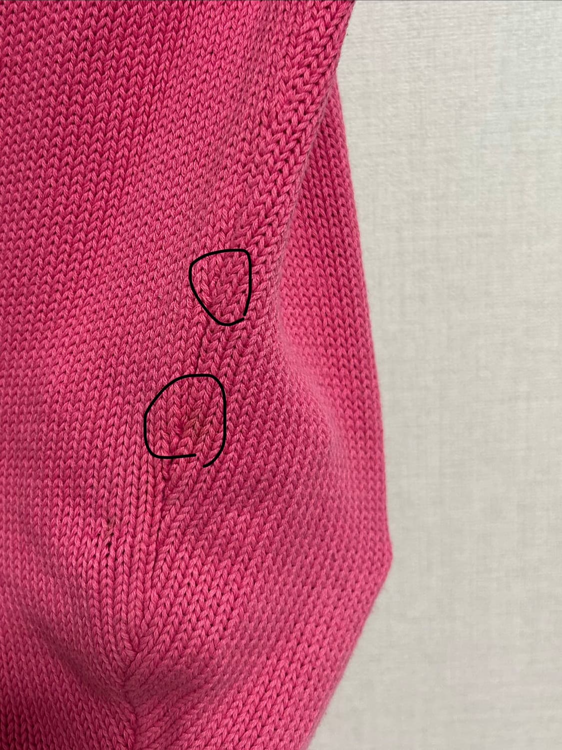 폴로 랄프로렌 오버핏 포켓 니트 가디건 핑크 100 L  상품이미지8