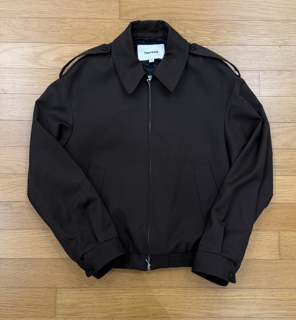 [L] 토니웩 울 에폴렛 블루종 상품이미지2