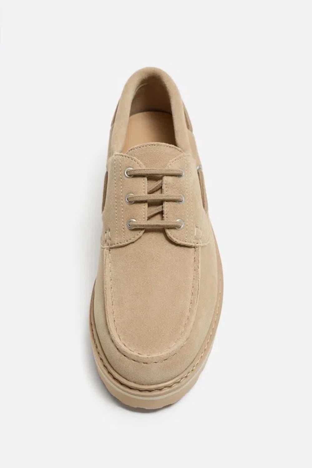 자라 스플릿 스웨이드 데크 슈즈 상품이미지3