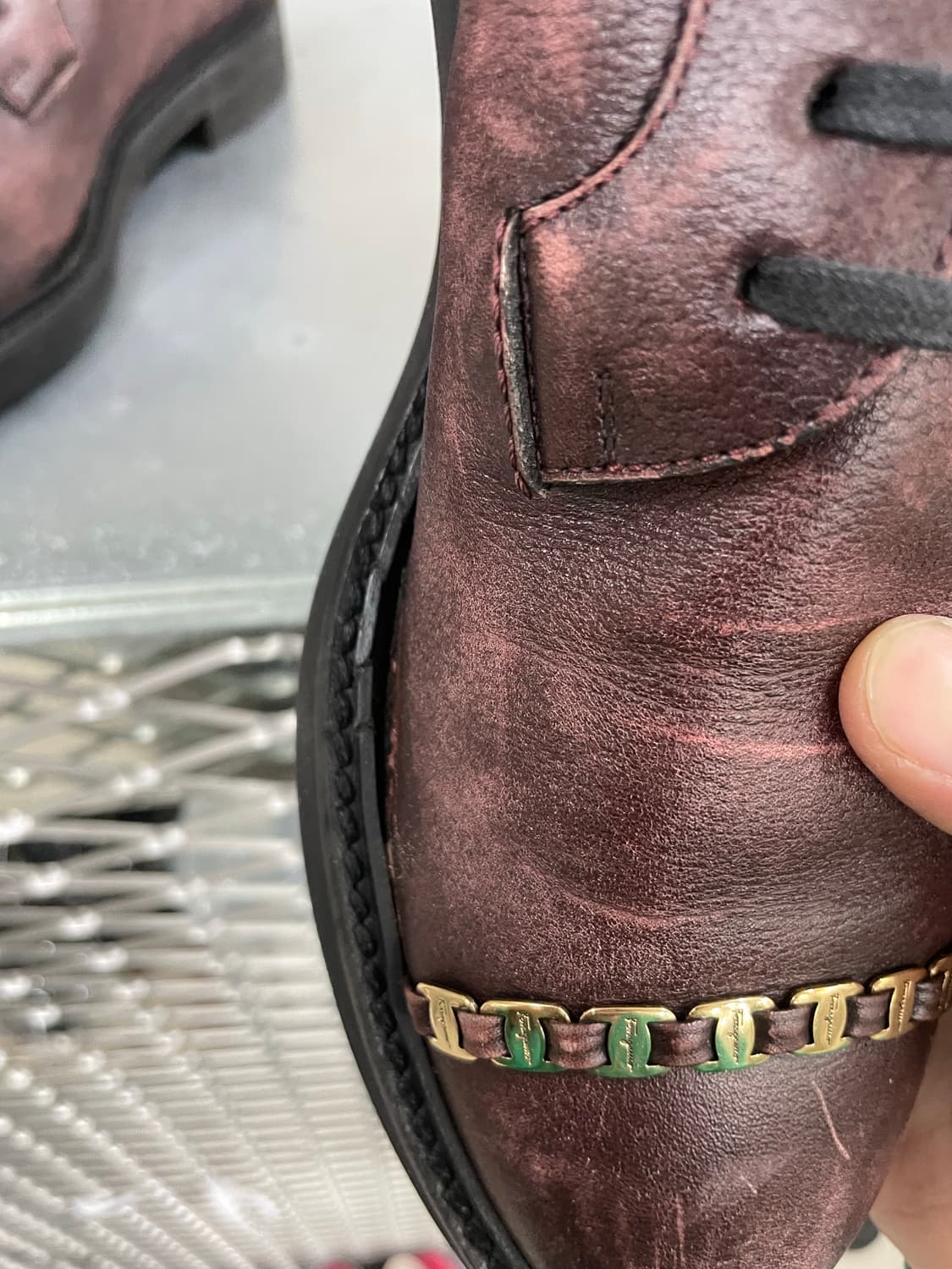 페레가모 폴리코로 레더 로퍼 8 상품이미지7