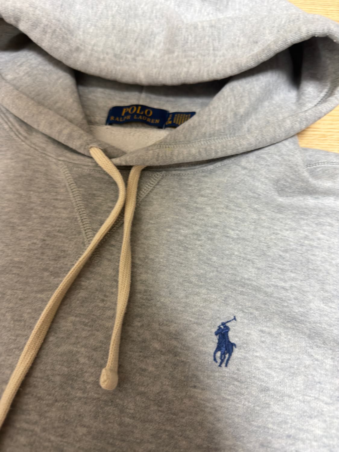 폴로 랄프로렌 그레이 후드티 상품이미지4