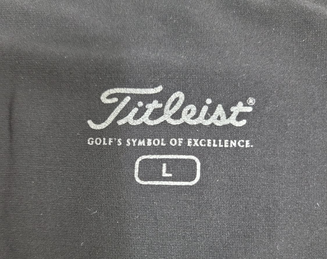 Titleist 타이틀리스트 스넵 버튼 기능성 티셔츠 / 남 L 블랙
 상품이미지6