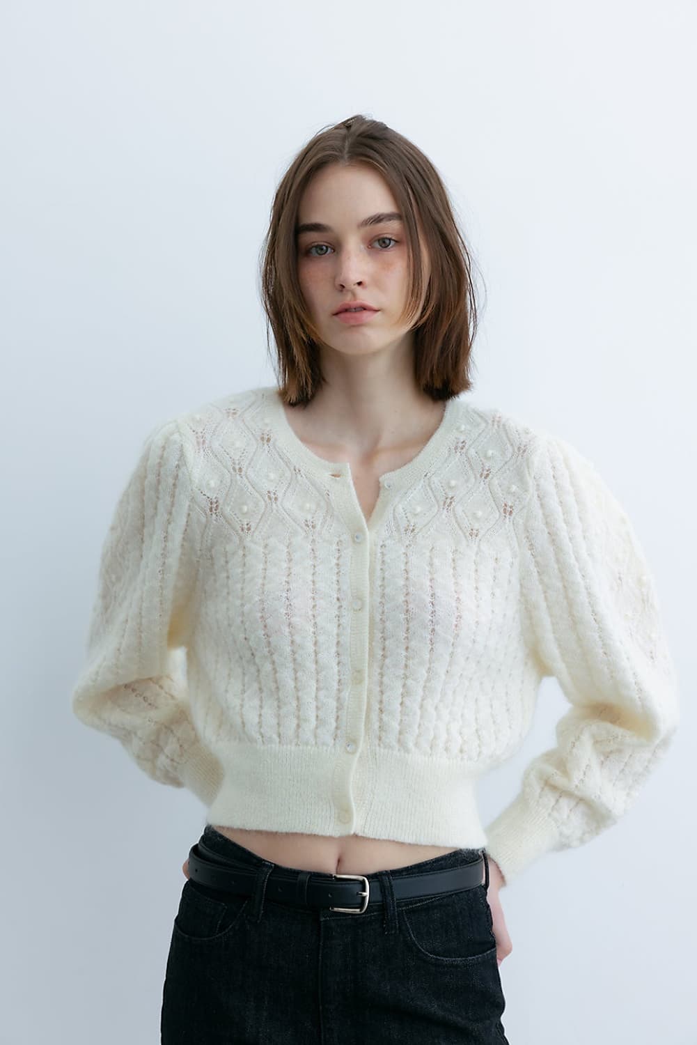 타낫 펄 니트 가디건 상품이미지1