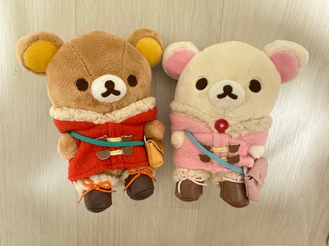 산엑스 레어 한정 리락쿠마 코리락쿠마 9주년 한정 더플코트 상품이미지1