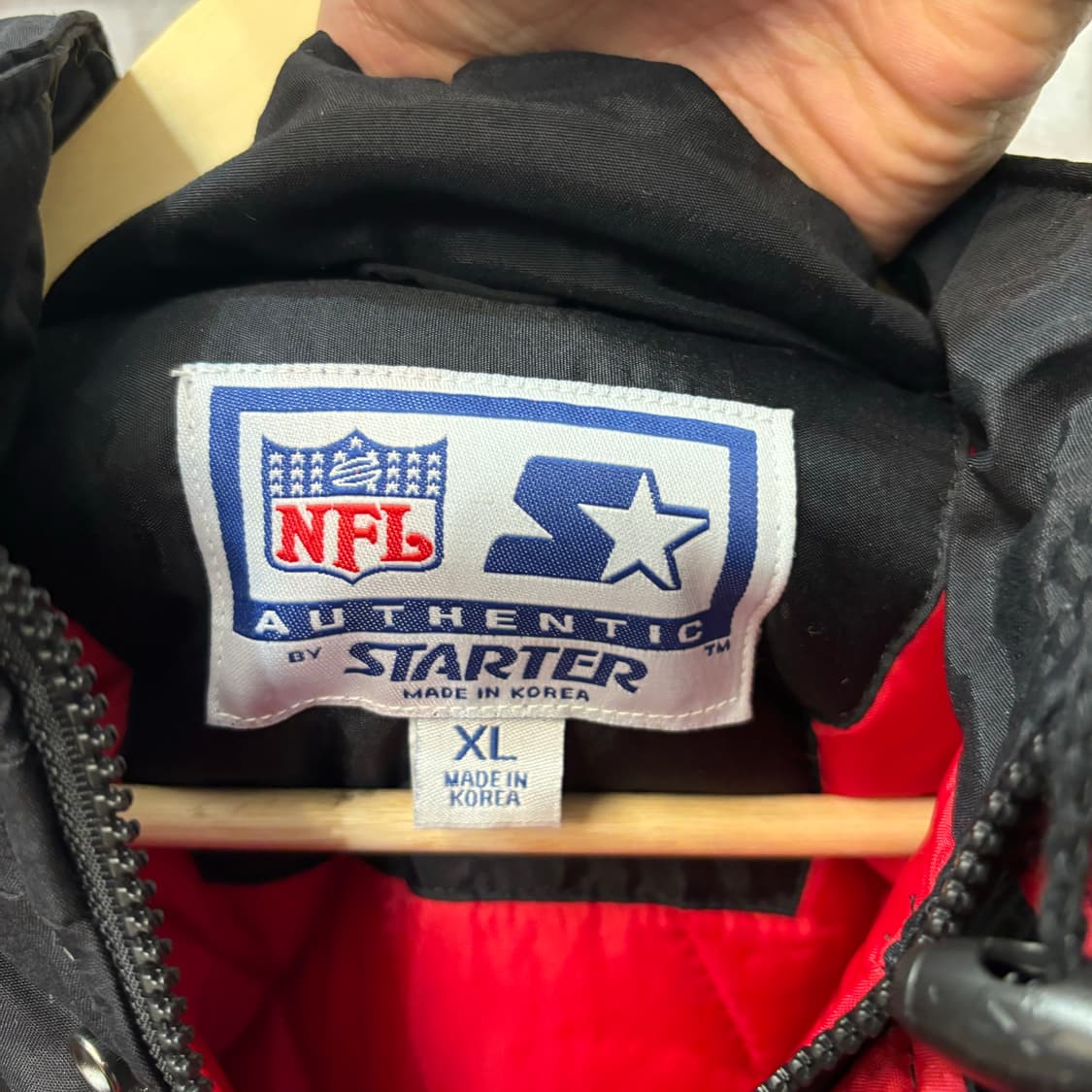 스타터 X NFL 90s 올드스쿨 탬파베이 버커니어스 패딩  상품이미지8