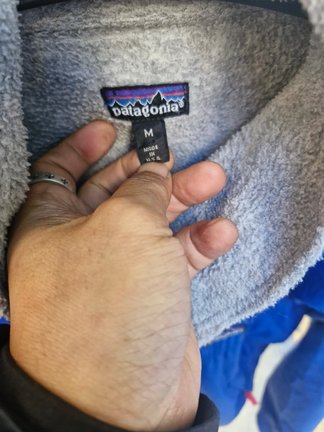 Z-237 파타고니아 쉘드 신칠라 봄버 웜업 자켓  상품이미지6