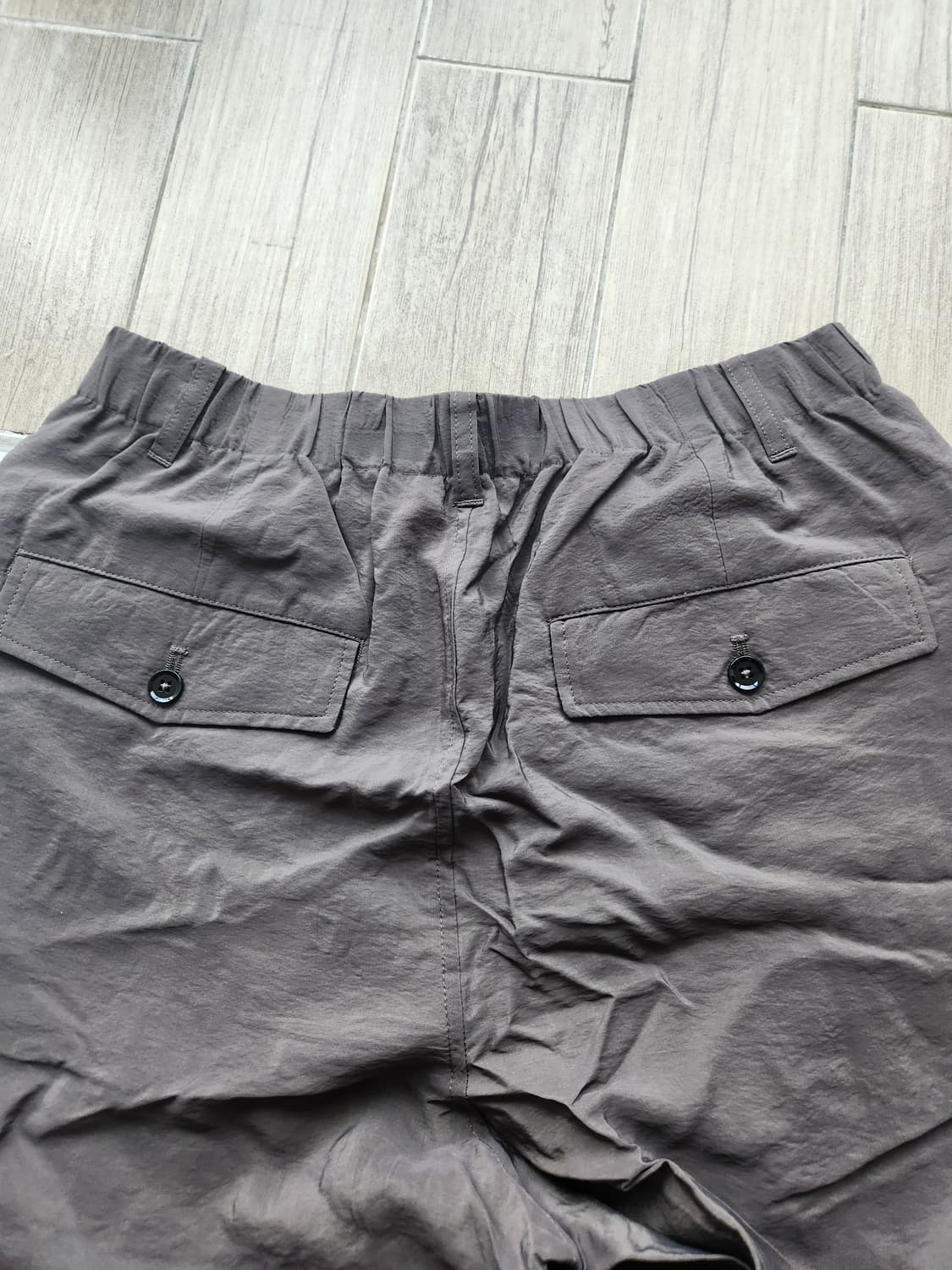 인사일런스 나일론 와이드 팬츠 M 상품이미지2